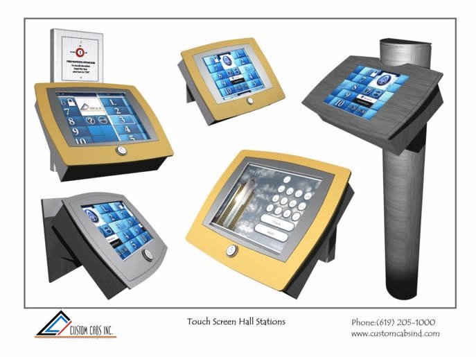 Molasky Residence Elevator Digital Control Panels