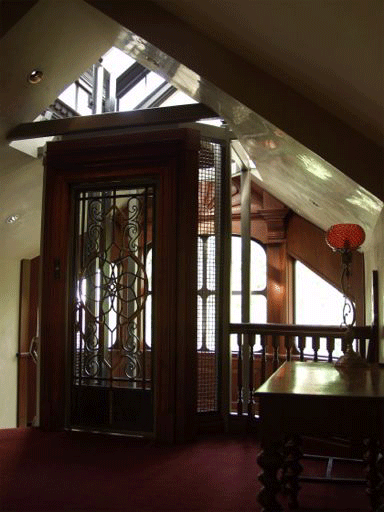 Niebaum-Coppola Winery Elevator Entrance